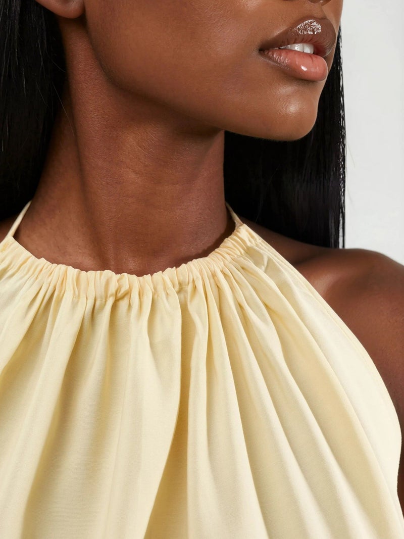 BUSEM Halter Neck Midi Dress - Image 5