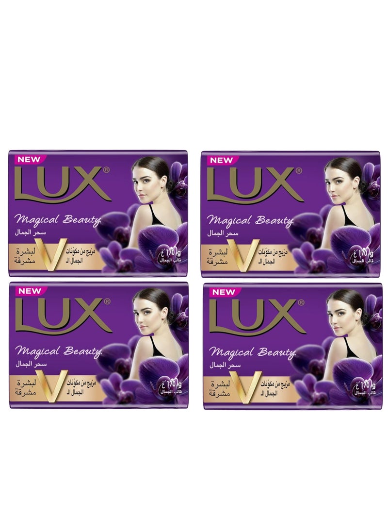 Lux Lux Bar Soap Magical Beauty 4 pieces - 660G  (May vary package)  - Image 2