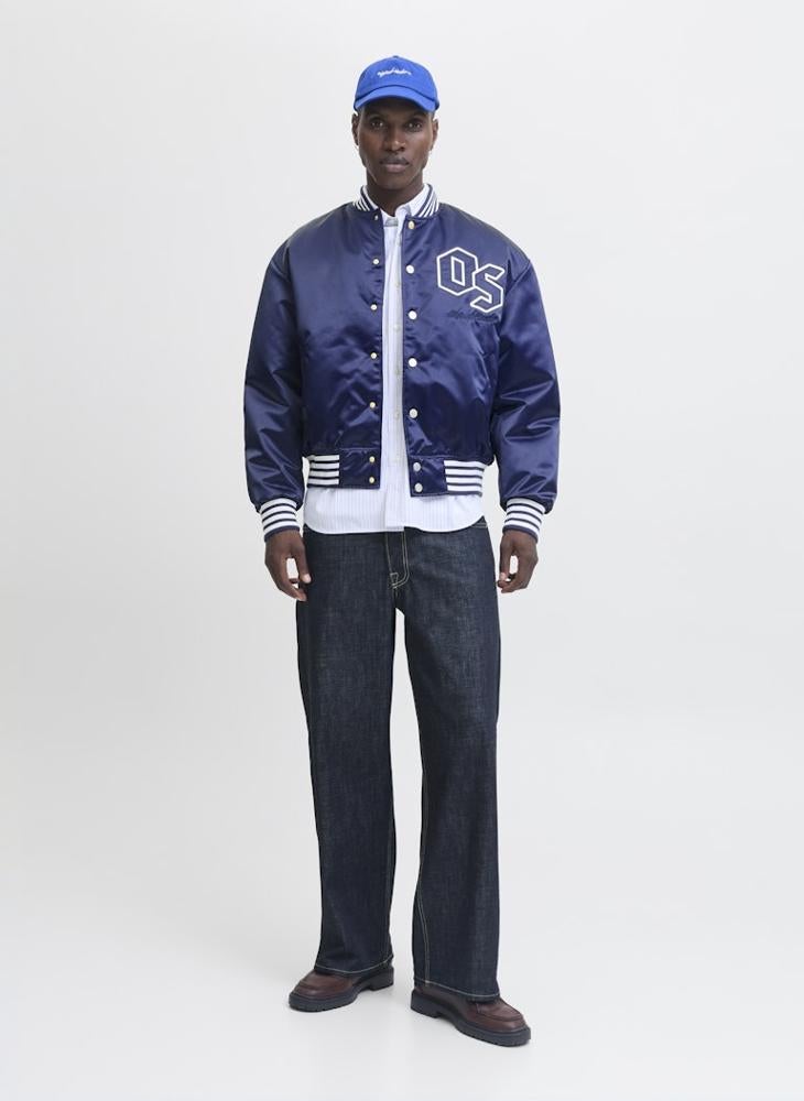 JACK & JONES Graphic Varsity Jacket - Image 4