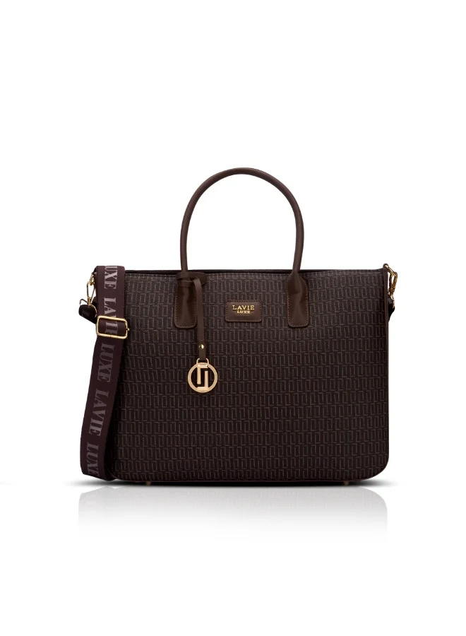 Luxe Mono Raily25 Pro Women's handbag (Choco)