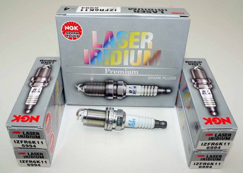 NGK Spark Plug IZFR6K11- Set of 4 - Image 1