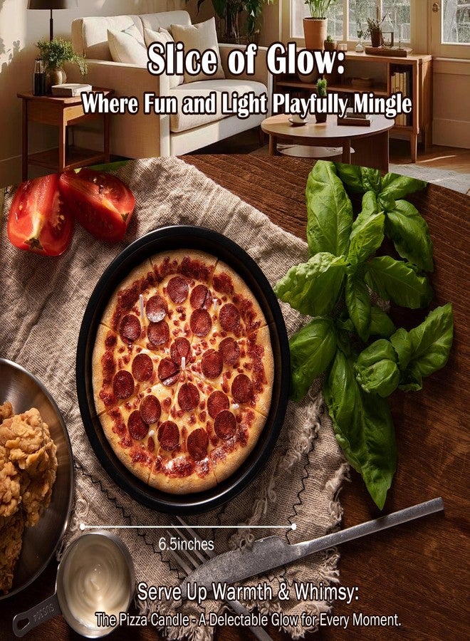 iLikePar Pizza Realistic Food Scented Vegetable Candle - Image 5