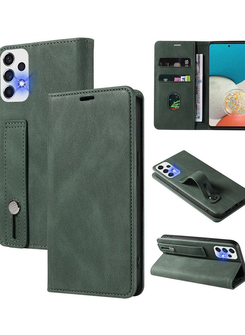 Loquat Suitable For Samsung Solid Color Magnetic Flip Leather Case - Image 1