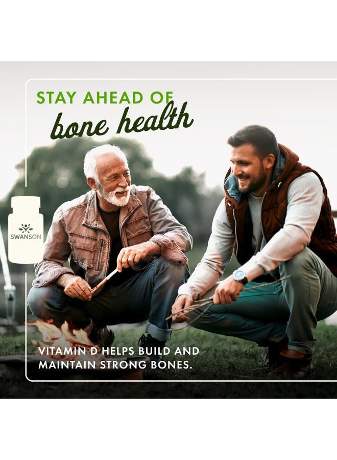 SWANSON Highest Potency Vitamin D-3 5,000 Iu 250 Sgels - Image 2