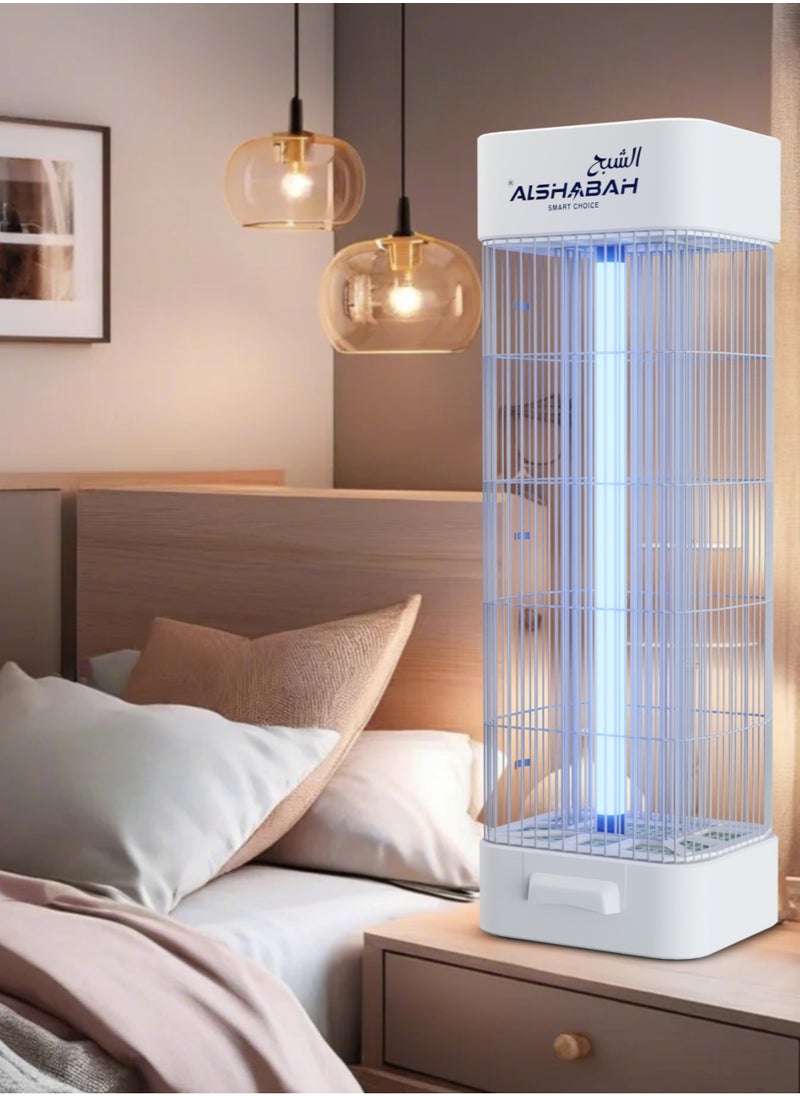 Alshabah - Alshabah flying insect killer -the best bugg zapper - Mosquitos & flys trap-indoor & outdoor use - kills flying Insects with 15W UV light & 3800V electric shock - Image 1
