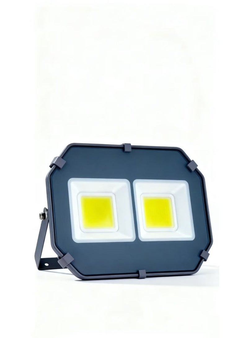 مودي كشاف LED بقدرة 100 واط، 8000 لومن، COB، زاوية إضاءة 90 درجة، 220-240 فولت، هيكل من الألمنيوم والزجاج، مقاوم للعوامل الجوية، مثالي للأنفاق والملاعب والموانئ - Image 1