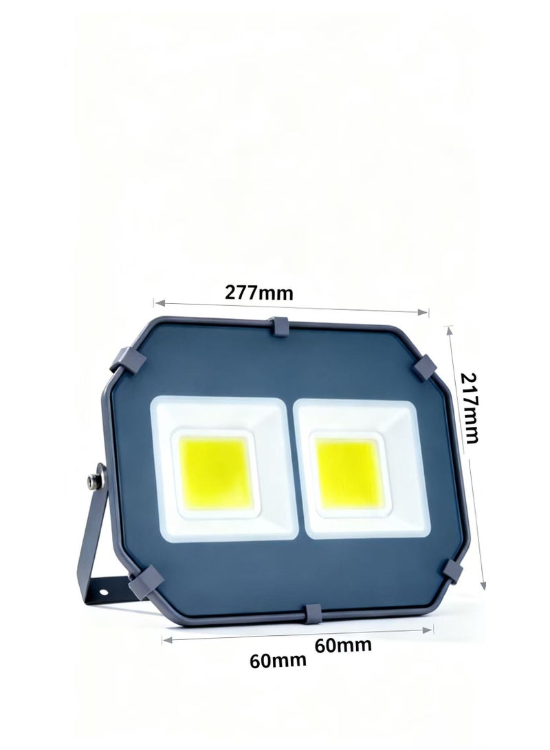 مودي كشاف LED بقدرة 100 واط، 8000 لومن، COB، زاوية إضاءة 90 درجة، 220-240 فولت، هيكل من الألمنيوم والزجاج، مقاوم للعوامل الجوية، مثالي للأنفاق والملاعب والموانئ - Image 2