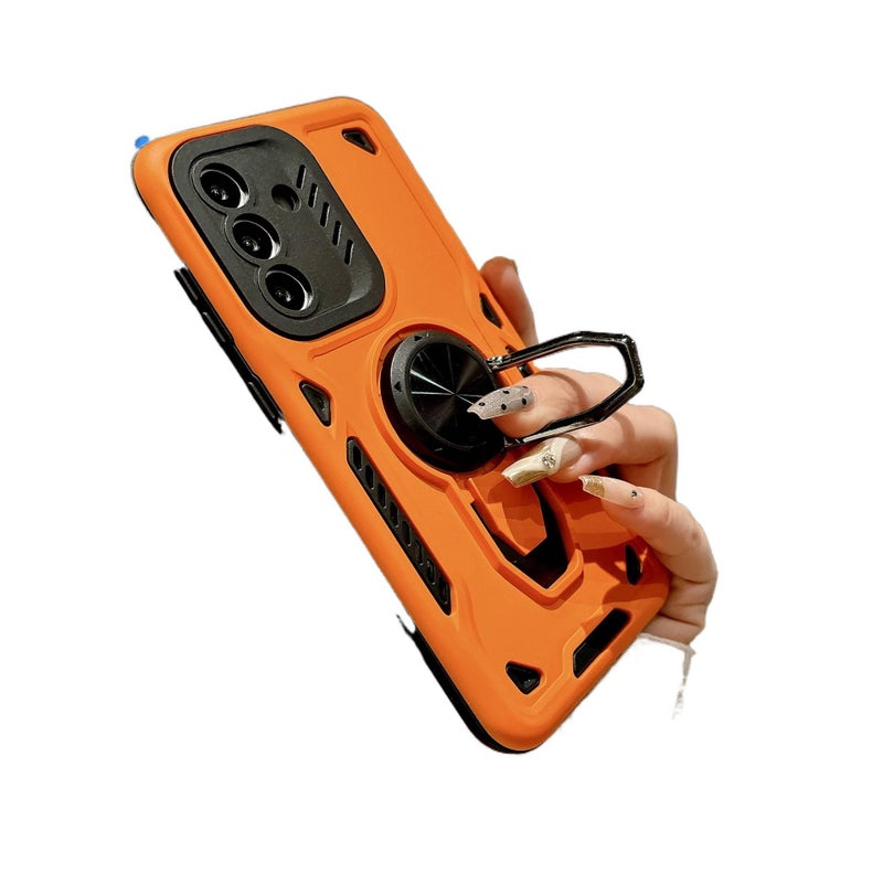 Shockproof , Orange , Cover for Samsung Galaxy A56 for Travel - Image 4