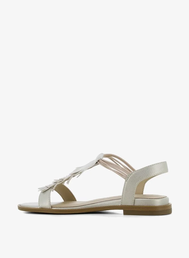 SJ Women's Embellished Slingback Sandals