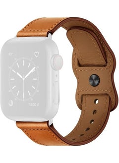 PROMASS Replacement Watchbands For Apple Watch Series 7 45mm/6 & SE & 5 & 4 44mm/3 & 2 & 1 42mm Brown 