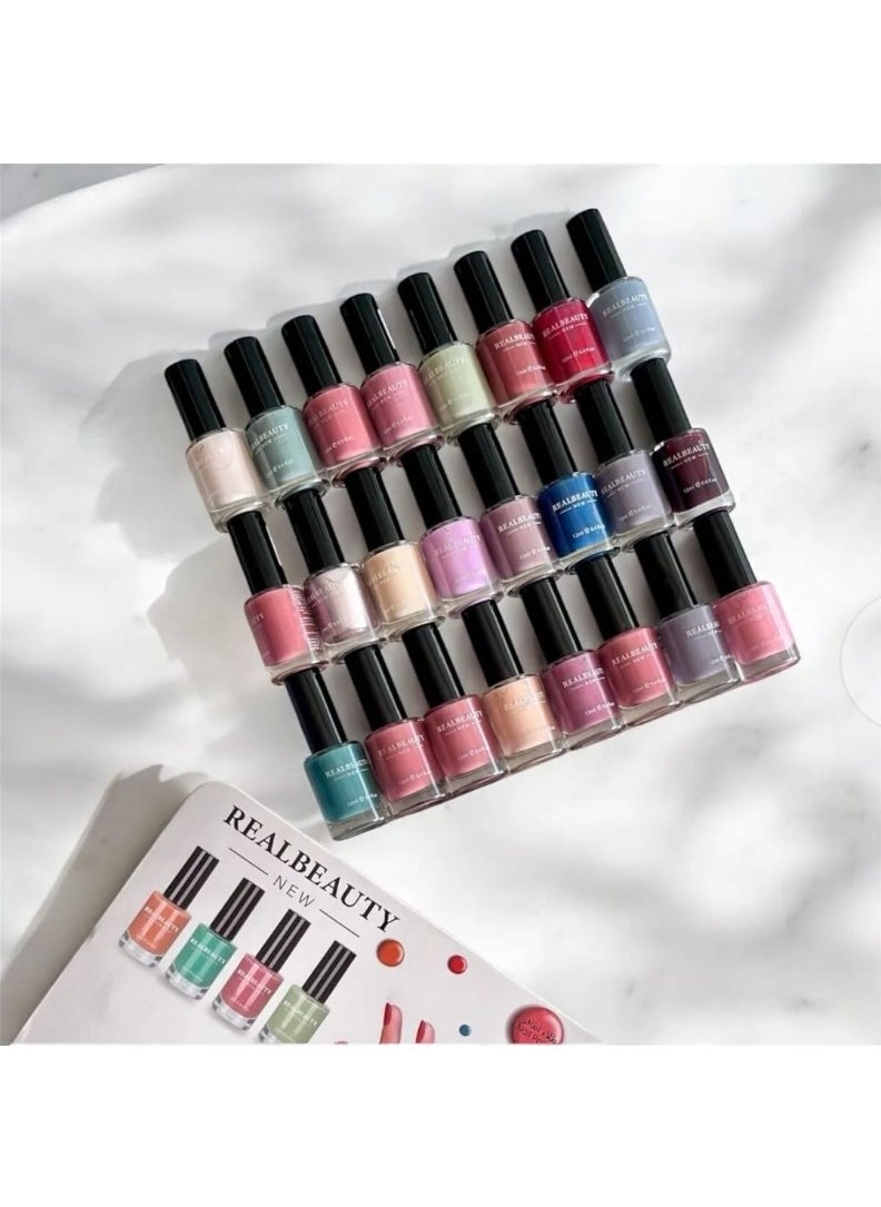 REAL BEAUTY Nail polish 24 colours  - Image 1