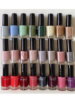 REAL BEAUTY Nail polish 24 colours  - Image 1