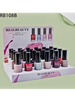 REAL BEAUTY Nail polish 24 colours  - Image 4