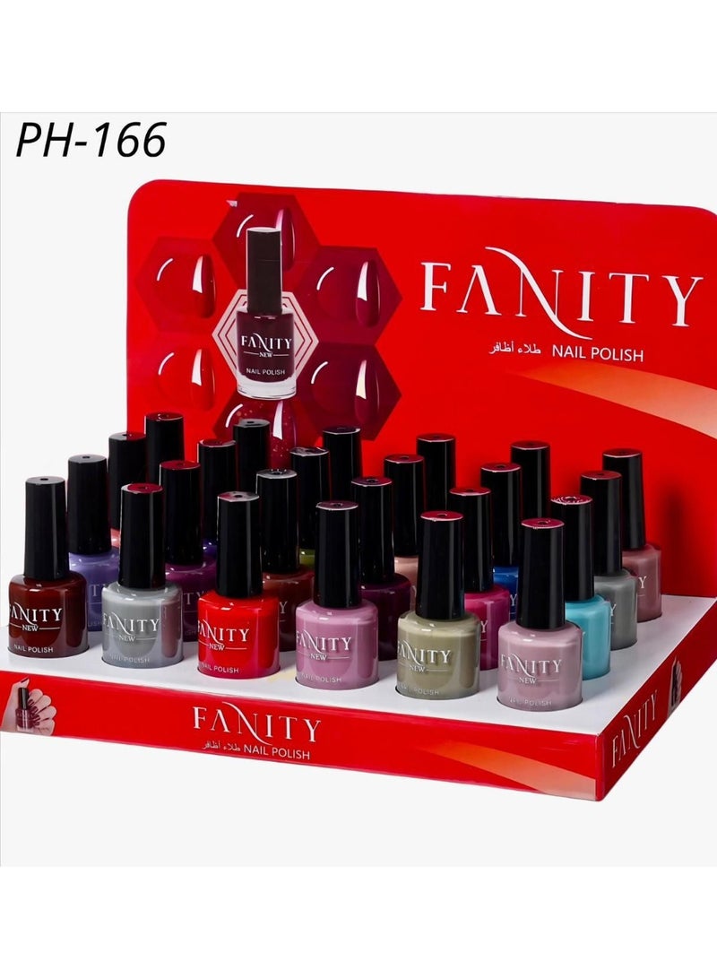 Nail polish 24 colours