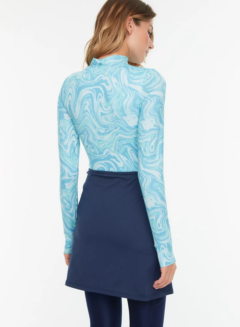 ترينديول Tie Waist Beach Skirt