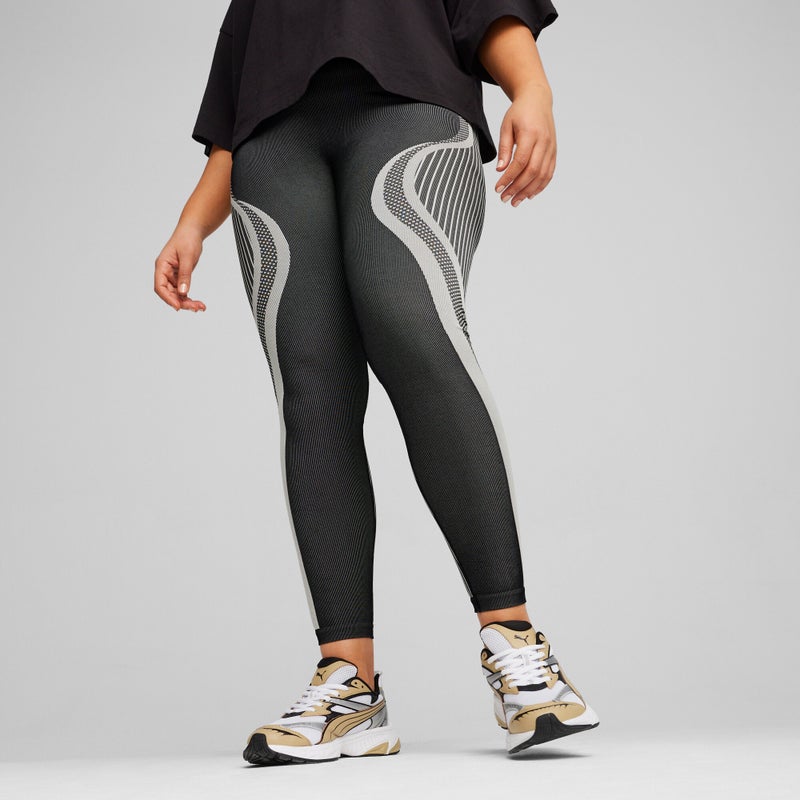 PUMA DARE TO Womens Black Tights - Image 2