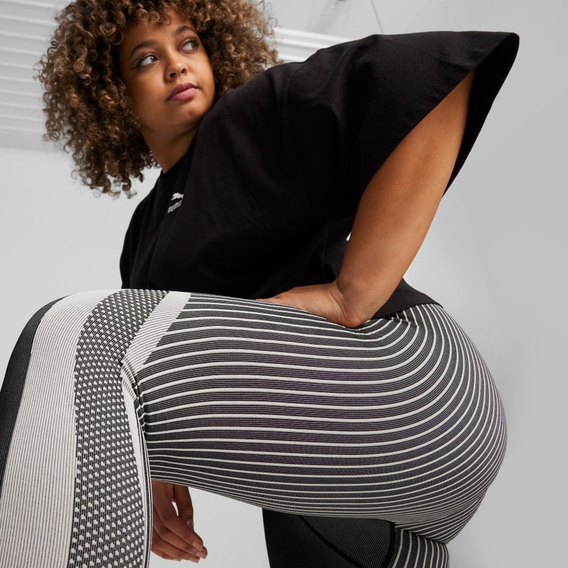 PUMA DARE TO Womens Black Tights - Image 3