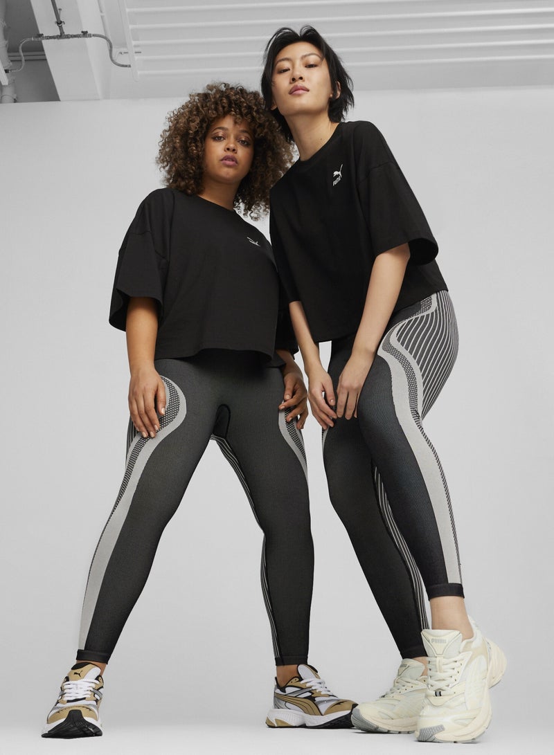 PUMA DARE TO Womens Black Tights - Image 1