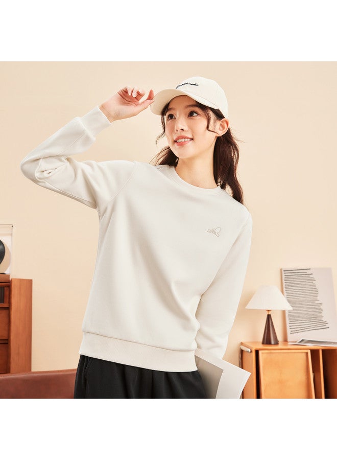 ERKE Autumn Warm Fleece Women'S Hoodie, Pullover Thickened Sweatshirt, Women'S Sportswear Hoodie - Image 4