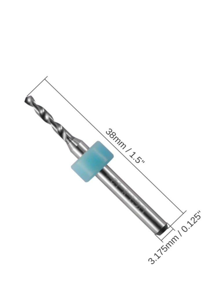 30 ثنائي الفينيل متعدد الكلور بت مجموعات ، yakumuz 0.1mm-3.0mm ، 1 / 8 بوصة مقبض دوامة الأخدود التصنيع باستخدام الحاسب الآلي الحفر بت ، لوحات الدوائر المطبوعة مجوهرات التصنيع باستخدام الحاسب الآلي الحفر