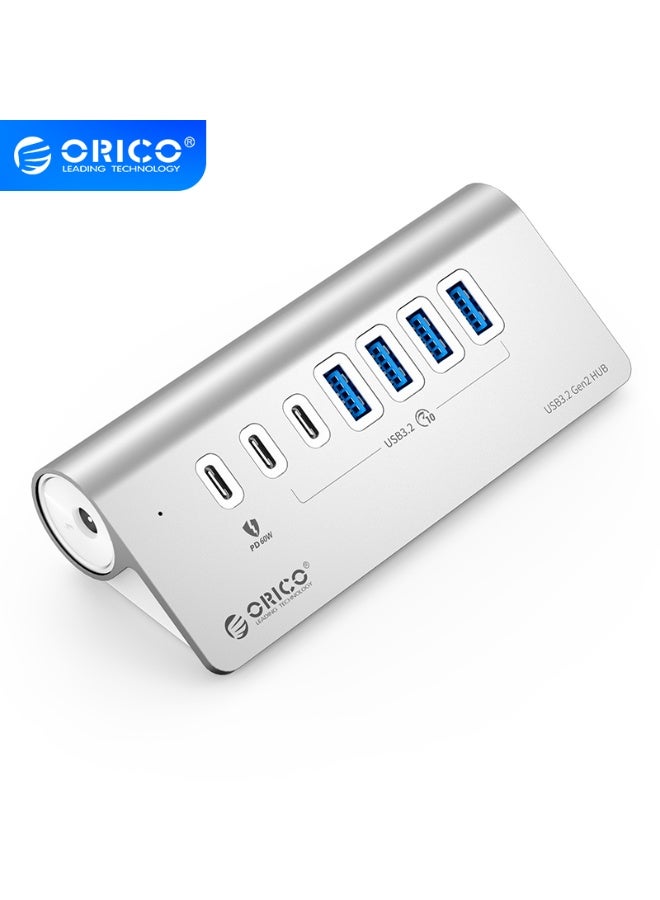 Orico 7-Port USB3.2 10Gbps HUB with Charging 10Gbps  - Image 1