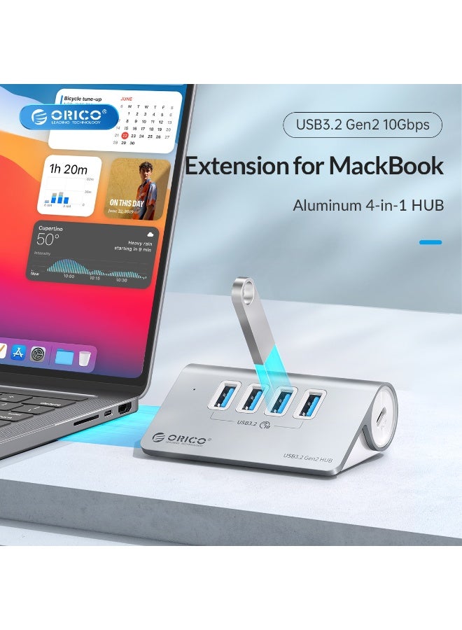 Orico 7-Port USB3.2 10Gbps HUB with Charging 10Gbps - Image 2