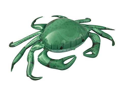 Jet Creations Inflatable Aquatic Animal Crab, Pack of 4, 20 inch Width, Pool Toys, Photo Prop, Theme Party Centerpiece, VBS, Decoration, Hanger (1) per Crabby - Image 4