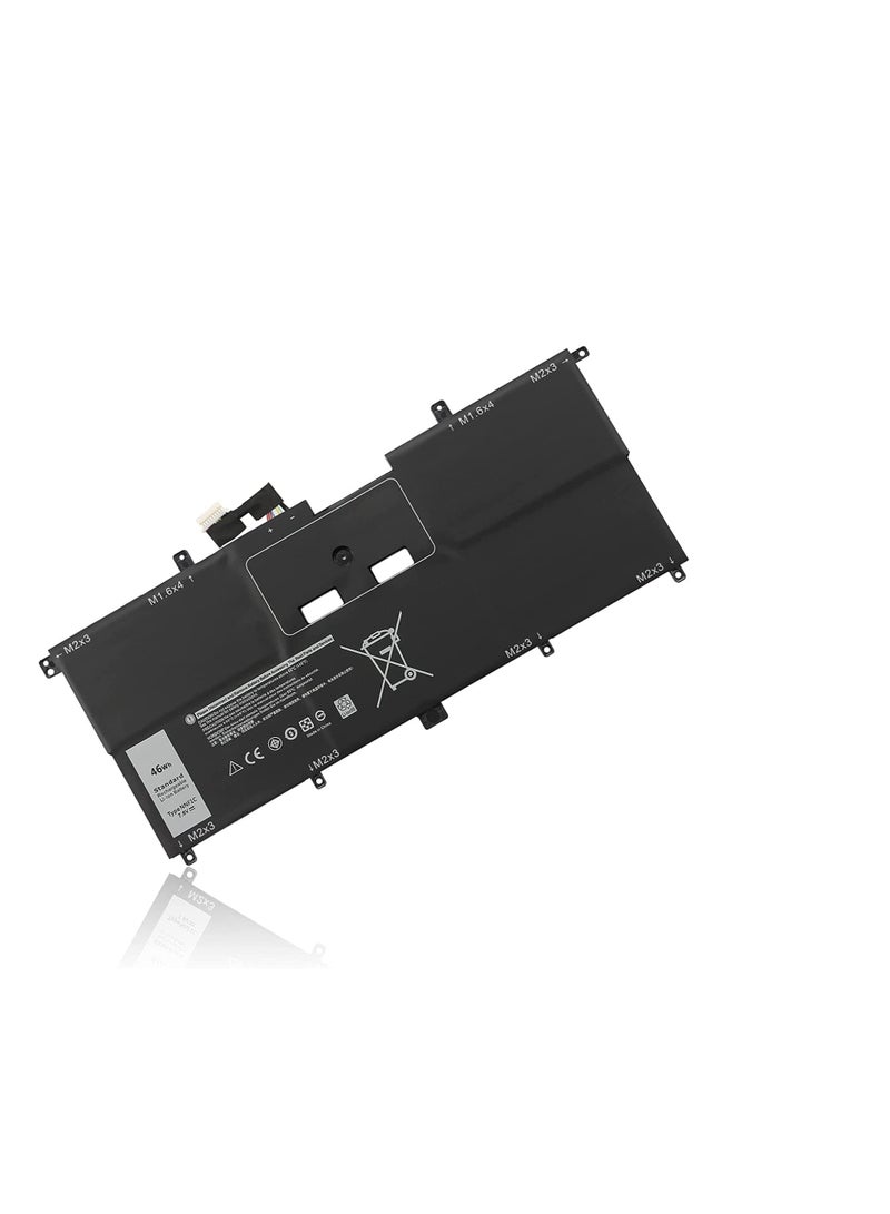 Terabyte بطارية بديلة جديدة NNF1C HMPFH لـ//ديل XPS 13 9365 2 في 1 2017 P71G P71G001 XPS 13-9365-D1605TS XPS 13-9365-D1805TS 13-9365-D2805TS 13-9365-D3605TS 13-9365-D3805TS D4605TS 0NNF1C NP0V3 - Image 1