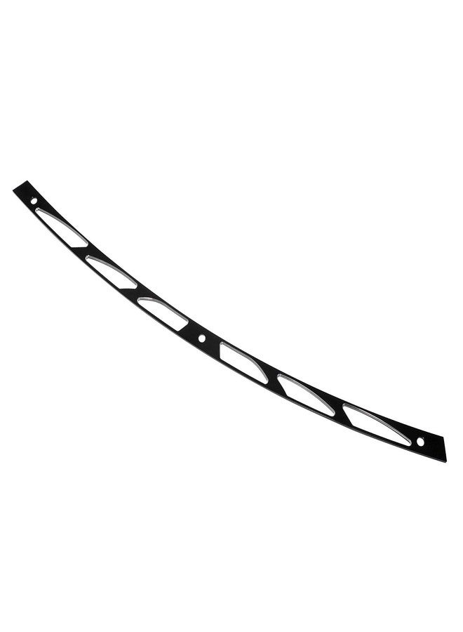 XMMT Black Slotted Windshield Trim For 1996-2013 Harley Electra Glide Street Glide,FLHT FLHTC FLHTCU & FLHX Models - Image 3