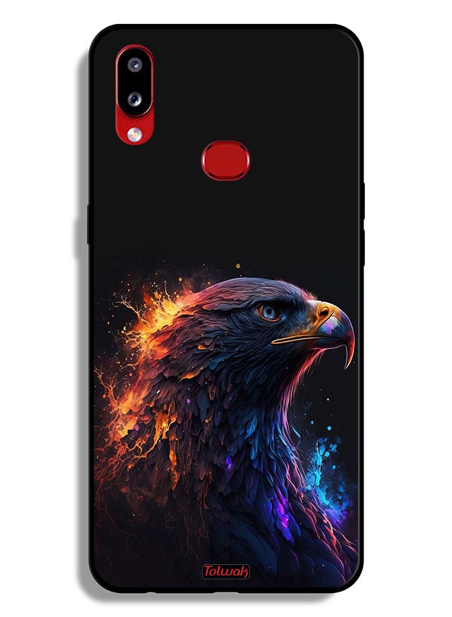 Tolwak Samsung Galaxy A10s Protective Case Cover Eagle Art - Image 1
