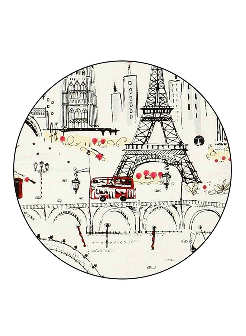RKN Eiffel Tower Printed Fridge Magnet Multicolour - Image 1