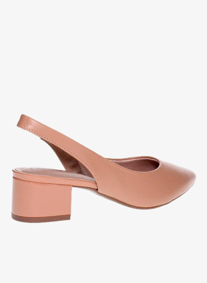 Beira Rio Nude Heels Sandal for Women – Stylish Ladies Heel Sandals & Sling Back Heels for Girls for Women | Best Price UAE