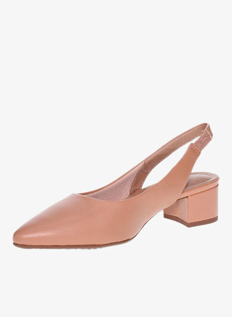 Beira Rio Nude Heels Sandal for Women – Stylish Ladies Heel Sandals & Sling Back Heels for Girls for Women | Best Price UAE