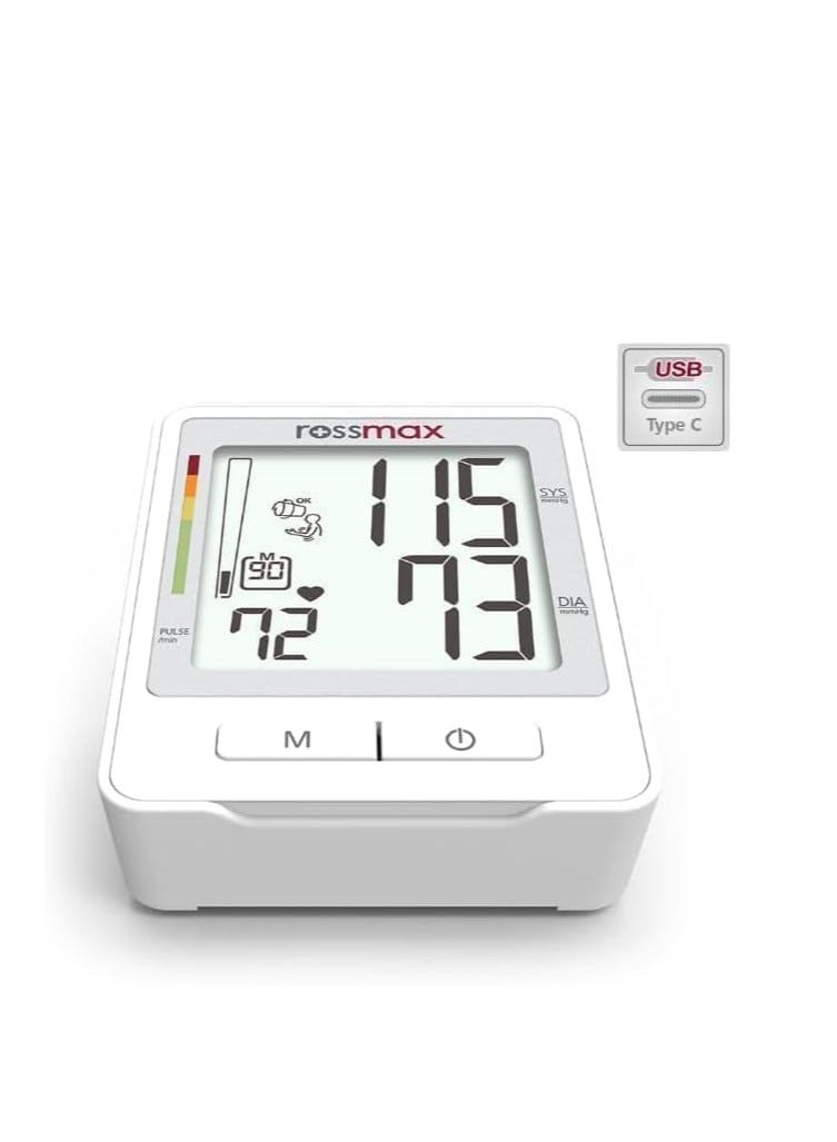 Rossmax Z1 Automatic Basic Upper Arm Blood Pressure Monitor - Image 2