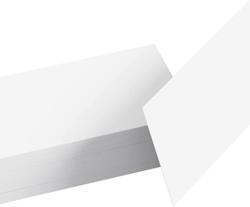 Reskid Unlined Sentence Strips - Thick Paper - 80lb Cardstock - 3 x 25 Inches, White, Pack of 100 - Ideal for Classrooms, Offices, or Homes - Image 4