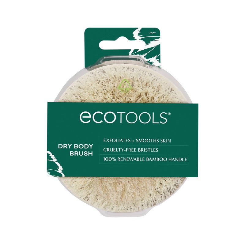 EcoTools Dry Body Brush, for Post Shower & Bath Skincare Routine, Removes Dirt and Promotes Blood Circulation, 1 Count - Image 1