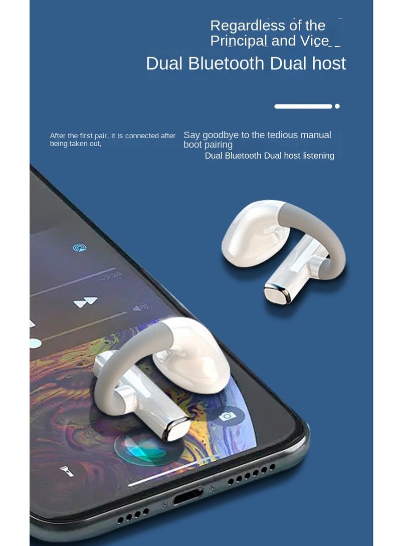 BT500 Non In Ear Wireless Headset Power Display Air Conduction Ear Mounted Bluetooth Headset  - Image 4