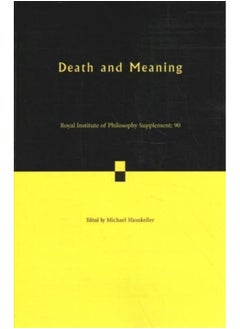 Death and Meaning: Volume 90 