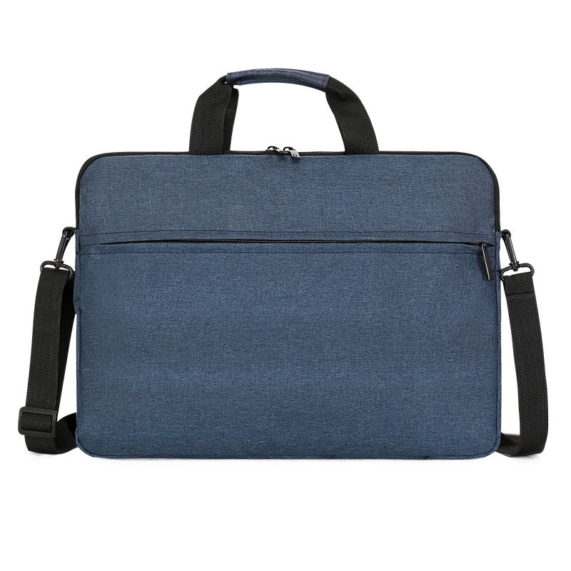 Laptop bag mens and womens hand-held shoulder bag liner bag Apple 13/14/15.6 inch flat bag wholesale Dark Blue