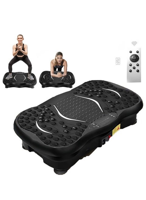 Vibration Plate Exercise Machine Fat Shake Machine New Home Linear Pulsation for Home Fitness Full Body for Recovery Workout