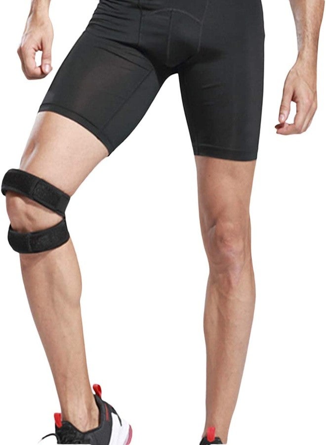 TIMA Patellar Tendon Support Strap (Large, Knee Pain Relief Adjustable Neoprene Knee Strap For Running, Arthritis, Jumper, Tennis Injury Recovery) - Image 3