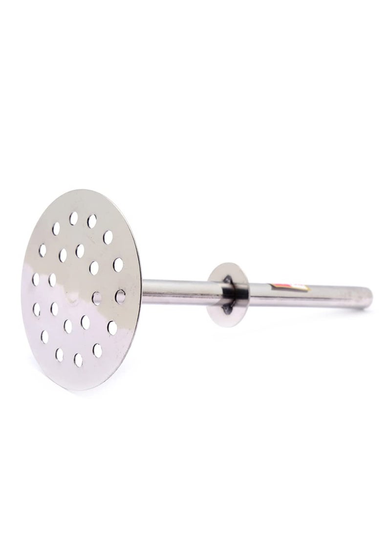KCL KCL Stainless Steel Potato MasherVegetable MasherPav Bhaji Masher 19cm  - Image 2