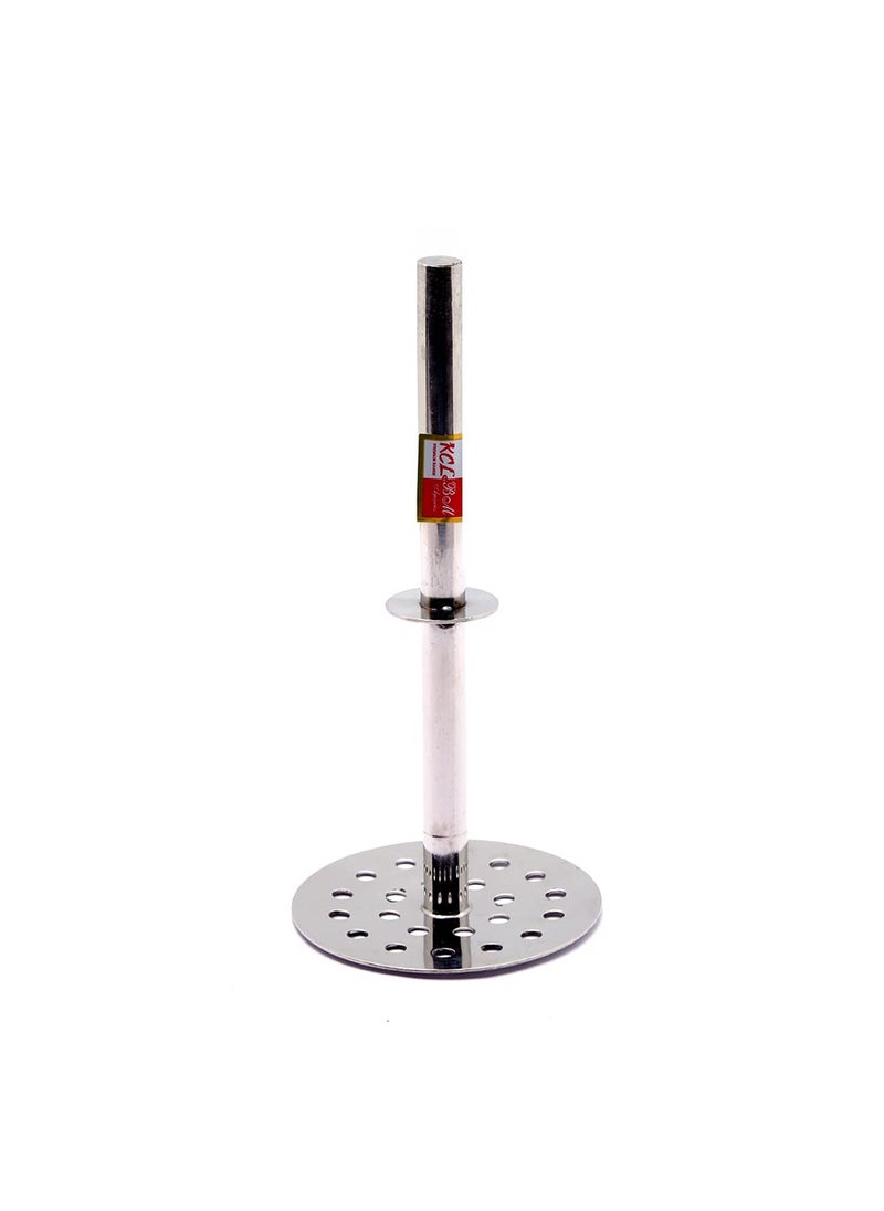 KCL KCL Stainless Steel Potato MasherVegetable MasherPav Bhaji Masher 19cm  - Image 1
