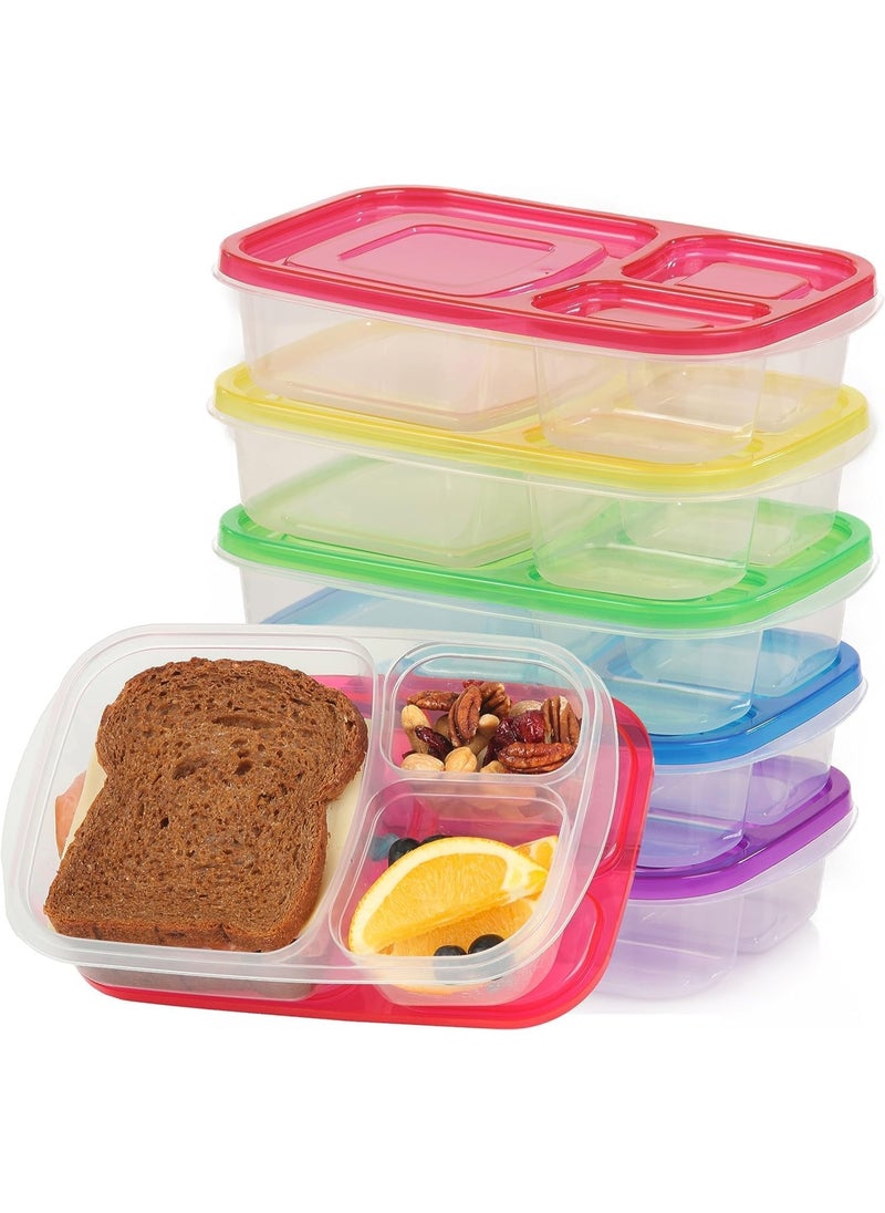 Generic High-quality plastic rectangular lunch box - 2.2 liters - Code 1385 - transparent with a different color lid.  - Image 1