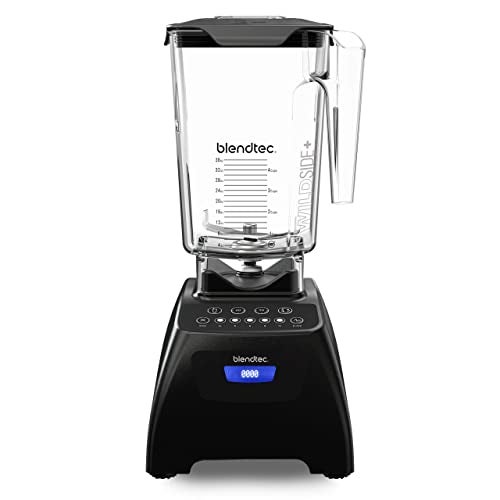 Blendtec Classic 575 Blender - WildSide+ Jar (90 oz) - Professional-Grade Power - Self-Cleaning - 4 Pre-programmed Cycles - 5-Speeds - Black - Image 1