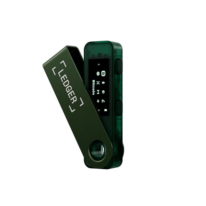 Ledger Nano S Plus (Emerald Green): The Perfect Entry-Level Hardware Wallet to securely Manage All Your Crypto and NFTs - Image 1