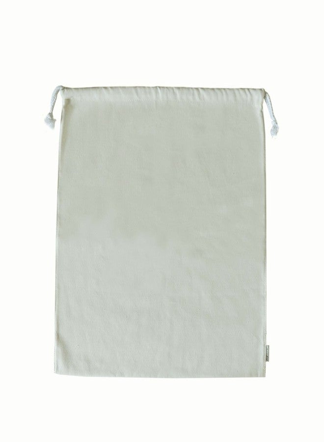Augbunny 100% Cotton Canvas Travel Laundry Bag, 2-Pack - Image 1