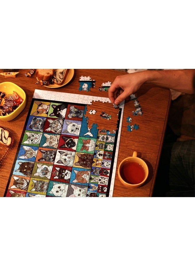 Hennessy Puzzles Alphacats Jigsaw Puzzle 1000 Piece New From Artist Melinda Curtin - Image 2