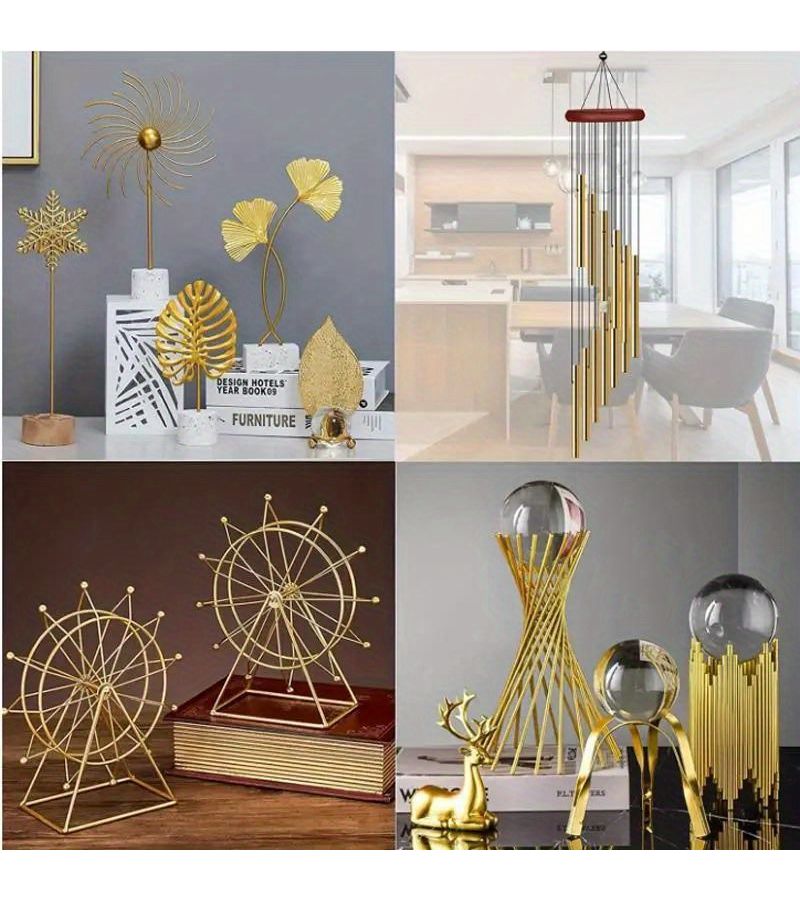 2 Brass Pipes 6x5x500mm for DIY Projects Craft Metal Tubing Hollow Round Tubes Assorted Sizes - Image 4