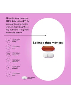ONE A DAY Women’S Prenatal Advanced Complete Multivitamin With Brain Support  - Image 3